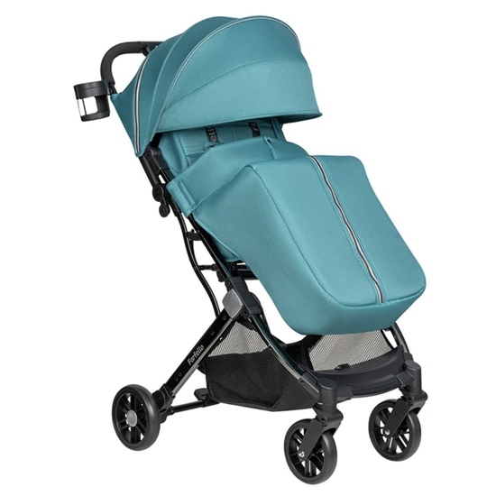 Коляска прогулочная Farfello Comfy Go Comfort Chrome Aqua Black - 1